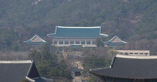 청와대 전경. <연합뉴스>